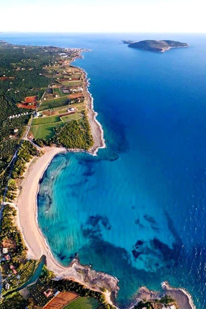 Navarino Captains Villa - Lux Private Pool Retreat Marathopoli Luaran gambar