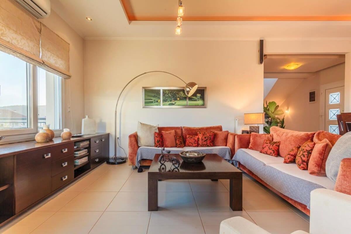 Navarino Captains Villa - Lux Private Pool Retreat Marathopoli Luaran gambar