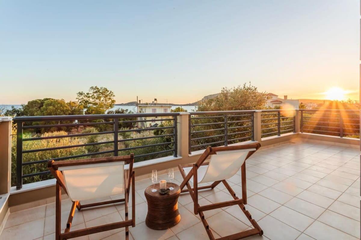 Navarino Captains Villa - Lux Private Pool Retreat Marathopoli Luaran gambar