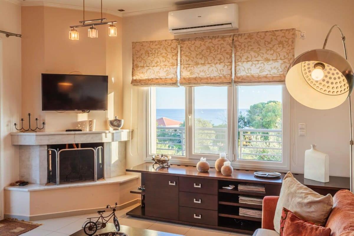 Navarino Captains Villa - Lux Private Pool Retreat Marathopoli Luaran gambar