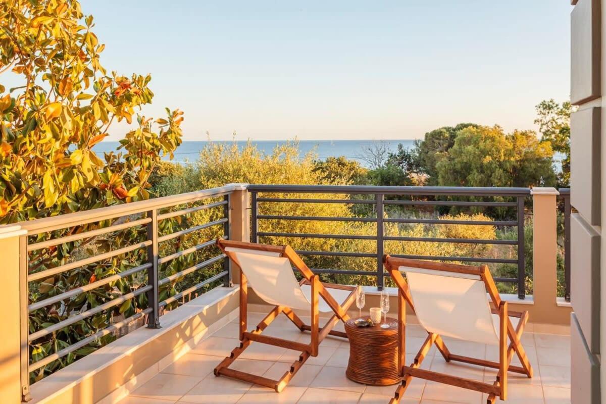 Navarino Captains Villa - Lux Private Pool Retreat Marathopoli Luaran gambar