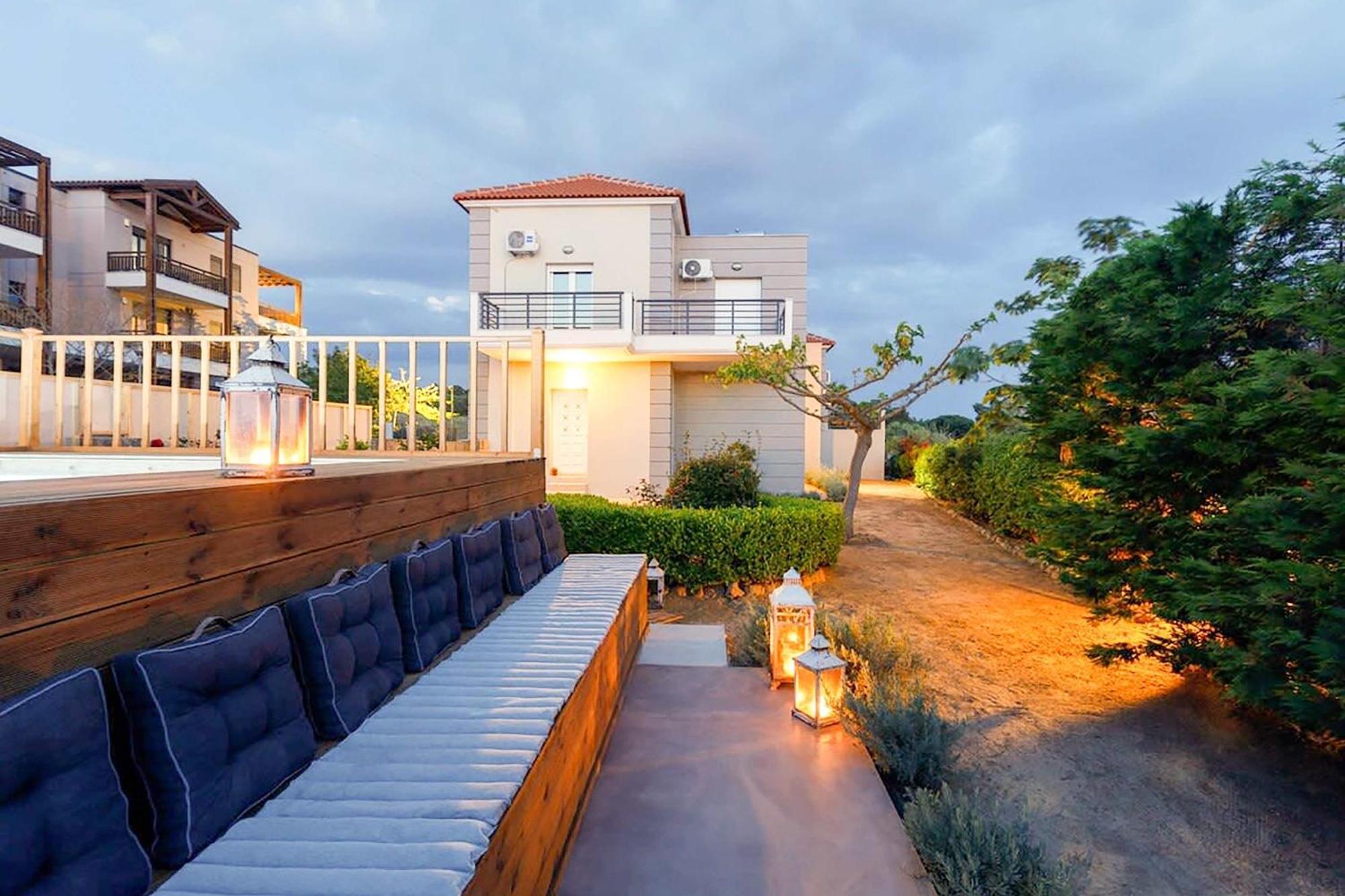Navarino Captains Villa - Lux Private Pool Retreat Marathopoli Luaran gambar