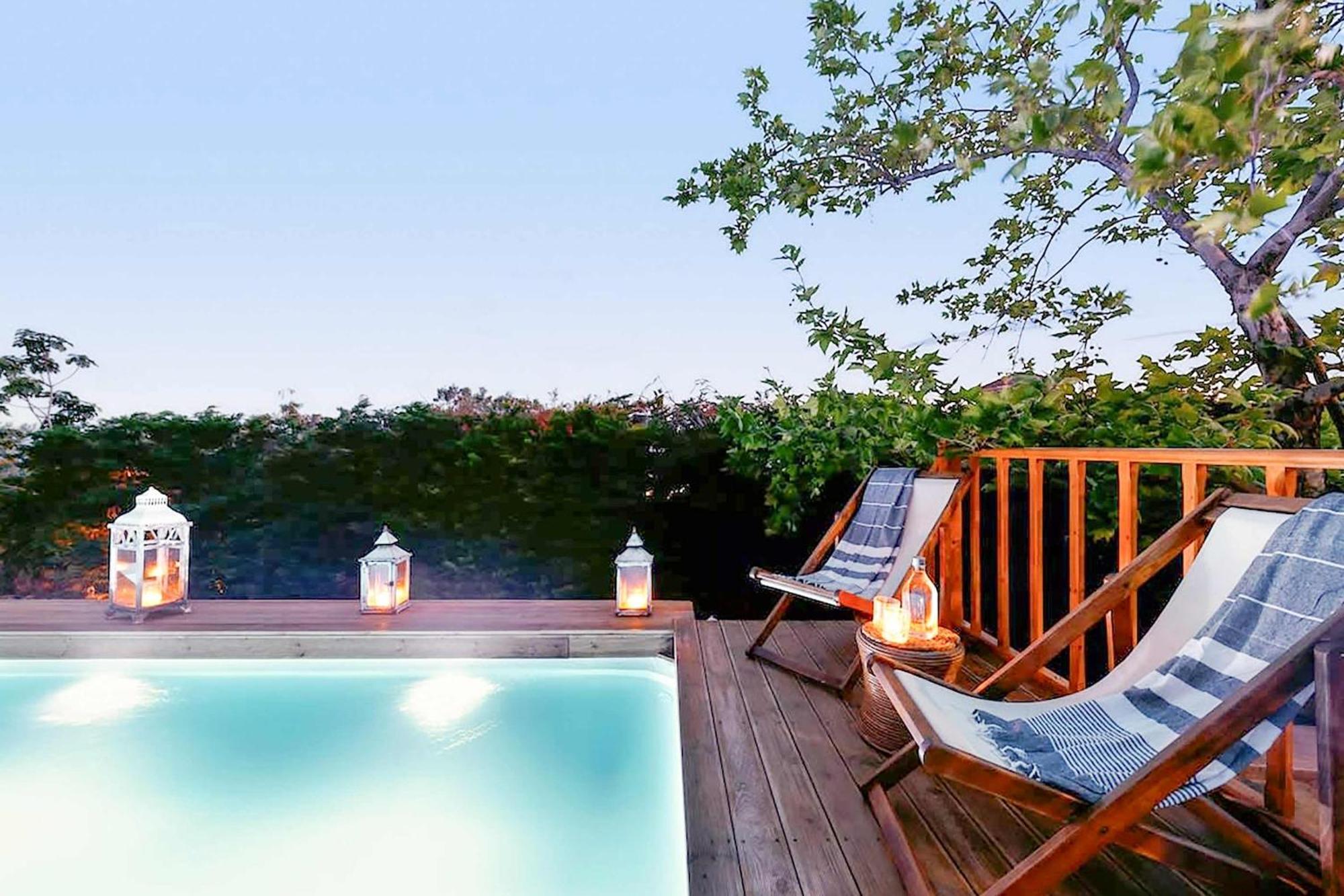 Navarino Captains Villa - Lux Private Pool Retreat Marathopoli Luaran gambar