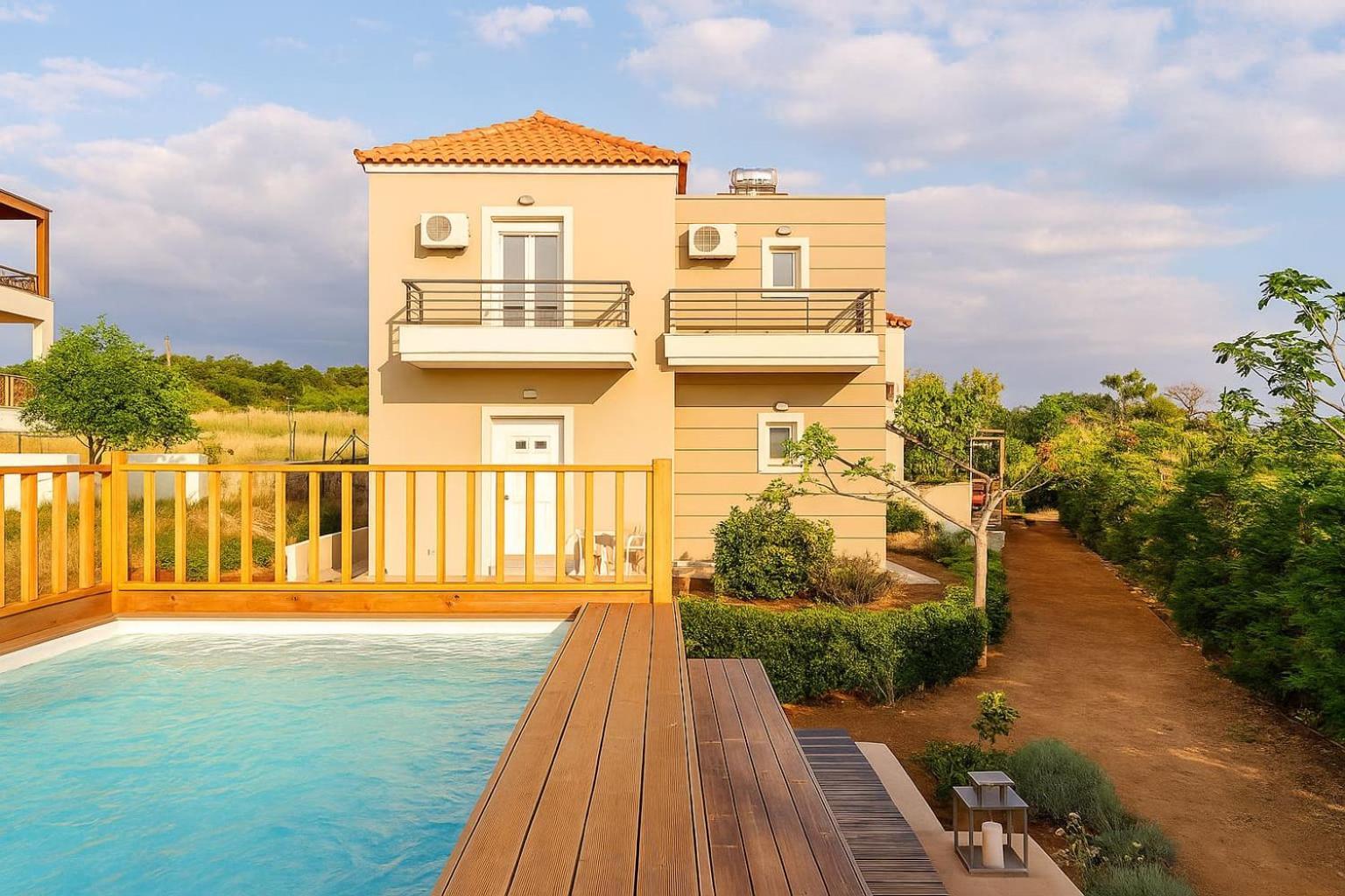 Navarino Captains Villa - Lux Private Pool Retreat Marathopoli Luaran gambar